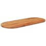 Oval table top solid acacia wood 120x50x3.8 cm by , Table tops - Ref: Foro24-370098, Price: 105,79 €, Discount: %