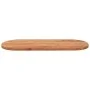 Ovale Tischplatte aus massivem Akazienholz 120x50x3,8 cm von , Tischplatten - Ref: Foro24-370098, Preis: 94,13 €, Rabatt: %