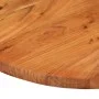Ovale Tischplatte aus massivem Akazienholz 120x50x3,8 cm von , Tischplatten - Ref: Foro24-370098, Preis: 94,13 €, Rabatt: %