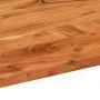 Ovale Tischplatte aus massivem Akazienholz 120x50x3,8 cm von , Tischplatten - Ref: Foro24-370098, Preis: 94,13 €, Rabatt: %