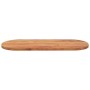 Ovale Tischplatte aus massivem Akazienholz 140x60x2,5cm von , Tischplatten - Ref: Foro24-370091, Preis: 136,49 €, Rabatt: %