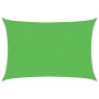 Toldo de vela HDPE verde claro 160 g/m² 3x5 m