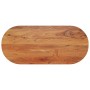 Ovale Tischplatte aus massivem Akazienholz 110x50x2,5 cm von , Tischplatten - Ref: Foro24-370087, Preis: 68,15 €, Rabatt: %