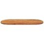 Ovale Tischplatte aus massivem Akazienholz 110x50x2,5 cm von , Tischplatten - Ref: Foro24-370087, Preis: 68,15 €, Rabatt: %