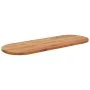 Tablero de mesa ovalado madera maciza de acacia 110x40x2,5 cm de , Tableros para mesas - Ref: Foro24-370085, Precio: 56,41 €,...