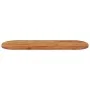 Tablero de mesa ovalado madera maciza de acacia 110x40x2,5 cm de , Tableros para mesas - Ref: Foro24-370085, Precio: 56,41 €,...