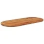 Oval table top solid acacia wood 90x40x3.8 cm by , Table tops - Ref: Foro24-370093, Price: 55,82 €, Discount: %