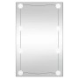 Rectangular wall mirror with glass LED lights 40x60 cm by , Mirrors - Ref: Foro24-3189152, Price: 41,12 €, Discount: %