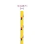 Yellow polypropylene boat rope 10 mm 250 m by , Ropes and metal cords - Ref: Foro24-152615, Price: 79,29 €, Discount: %