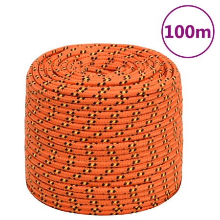 Orangefarbenes Polypropylen-Bootsseil 6 mm 100 m von , Seile und Metallschnüre - Ref: Foro24-152657, Preis: 18,19 €, Rabatt: %