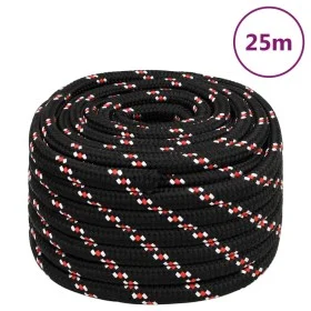 Cuerda de barco polipropileno negra 20 mm 25 m de , Sogas y cuerdas metálicas - Ref: Foro24-152367, Precio: 40,15 €, Descuent...
