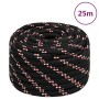 Cuerda de barco polipropileno negra 20 mm 25 m de , Sogas y cuerdas metálicas - Ref: Foro24-152367, Precio: 40,96 €, Descuent...