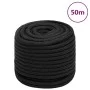 Cuerda de barco polipropileno negro intenso 18 mm 50 m de , Sogas y cuerdas metálicas - Ref: Foro24-152524, Precio: 57,63 €, ...