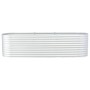 Arriate de acero galvanizado plateado 320x80x81 cm de vidaXL, Maceteros y jardineras - Ref: Foro24-45512, Precio: 160,71 €, D...