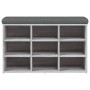 Bank Schuhmacher aus grauem Sonoma-Ingenieurholz 82x32x50 cm von , Bänke für Hallen und Lager - Ref: Foro24-835108, Preis: 75...