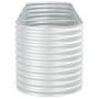 Arriate de acero galvanizado plateado 320x80x81 cm de vidaXL, Maceteros y jardineras - Ref: Foro24-45512, Precio: 160,71 €, D...