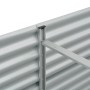 Blumenbeet aus silbernem verzinktem Stahl 320x80x81 cm von vidaXL, Töpfe und Pflanzgefäße - Ref: Foro24-45512, Preis: 167,16 ...