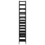 Estantería madera de ingeniería negra 127,5x28,5x172,5 cm by , Bookcases and shelves - Ref: Foro24-838868, Price: 109,73 €, D...