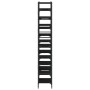 Estantería madera de ingeniería negra 127,5x28,5x172,5 cm by , Bookcases and shelves - Ref: Foro24-838868, Price: 111,13 €, D...
