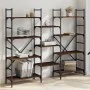 Ingenieurholzregal Eiche Braun 160x28,5x136,5 cm von , Bücherregale und Regale - Ref: Foro24-838877, Preis: 100,38 €, Rabatt: %