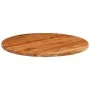 Tablero de mesa redondo madera maciza de acacia Ø90x2,5 cm by , Table tops - Ref: Foro24-370056, Price: 146,48 €, Discount: %