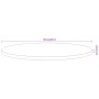 Tablero de mesa redondo madera maciza de acacia Ø90x2,5 cm by , Table tops - Ref: Foro24-370056, Price: 155,78 €, Discount: %