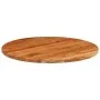 Tablero de mesa redondo madera maciza de acacia Ø80x2,5 cm de , Tableros para mesas - Ref: Foro24-370054, Precio: 141,95 €, D...