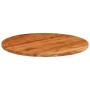 Tablero de mesa redondo madera maciza de acacia Ø80x2,5 cm by , Table tops - Ref: Foro24-370054, Price: 106,87 €, Discount: %