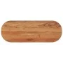 Tablero de mesa ovalado madera maciza de acacia 140x50x2,5 cm by , Table tops - Ref: Foro24-370089, Price: 83,78 €, Discount: %
