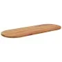 Tablero de mesa ovalado madera maciza de acacia 140x50x2,5 cm by , Table tops - Ref: Foro24-370089, Price: 83,78 €, Discount: %