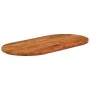 Tablero de mesa ovalado madera maciza de acacia 100x50x3,8 cm de , Tableros para mesas - Ref: Foro24-370096, Precio: 99,79 €,...