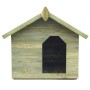 Garten Hundehütte mit offenem Dach imprägniertes Kiefernholz von vidaXL, Hundehütten - Ref: Foro24-45150, Preis: 174,09 €, Ra...