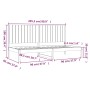 Schlafsofa aus massivem Kiefernholz, 90 x 200 cm von , Betten und Lattenroste - Ref: Foro24-3108066, Preis: 147,23 €, Rabatt: %