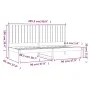 Solid pine wood sofa bed 90x200 cm by , Beds and slatted bases - Ref: Foro24-3108066, Price: 142,96 €, Discount: %
