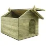 Garden dog house with open roof made of treated pine wood by vidaXL, Dog kennels - Ref: Foro24-45150, Price: 170,85 €, Discou...
