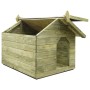 Garten Hundehütte mit offenem Dach imprägniertes Kiefernholz von vidaXL, Hundehütten - Ref: Foro24-45150, Preis: 174,09 €, Ra...