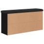 Holzwerkstoff-Schuhbank schwarz 102x32x50 cm von , Bänke für Hallen und Lager - Ref: Foro24-835111, Preis: 81,84 €, Rabatt: %