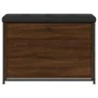 Shoe bench with foldable drawer, brown oak, 82x32x56 cm. by , Benches for halls and storage - Ref: Foro24-835126, Price: 77,9...