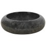 Black marble sink 40x12 cm by vidaXL, Sinks - Ref: Foro24-142766, Price: 139,61 €, Discount: %