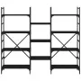 Estantería madera de ingeniería negra 160x28,5x136,5 cm de , Librerías y estanterías - Ref: Foro24-838873, Precio: 100,47 €, ...