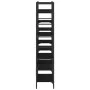 Estantería madera de ingeniería negra 160x28,5x136,5 cm de , Librerías y estanterías - Ref: Foro24-838873, Precio: 100,47 €, ...