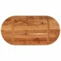 Oval table top solid acacia wood 80x40x3.8 cm by , Table tops - Ref: Foro24-370092, Price: 62,93 €, Discount: %