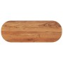 Solid acacia wood oval table top 140x50x3.8 cm by , Table tops - Ref: Foro24-370099, Price: 110,57 €, Discount: %