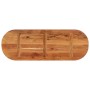Solid acacia wood oval table top 140x50x3.8 cm by , Table tops - Ref: Foro24-370099, Price: 110,57 €, Discount: %