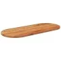 Tablero de mesa ovalado madera maciza de acacia 100x40x2,5 cm de , Tableros para mesas - Ref: Foro24-370084, Precio: 47,77 €,...