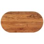 Tablero de mesa ovalado madera maciza de acacia 100x50x2,5 cm de , Tableros para mesas - Ref: Foro24-370086, Precio: 73,08 €,...