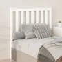 Cabecero de cama madera maciza de pino blanco 106x6x101 cm de , Cabeceros y pies de cama - Ref: Foro24-818506, Precio: 60,42 ...