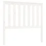 Cabecero de cama madera maciza de pino blanco 106x6x101 cm de , Cabeceros y pies de cama - Ref: Foro24-818506, Precio: 60,42 ...