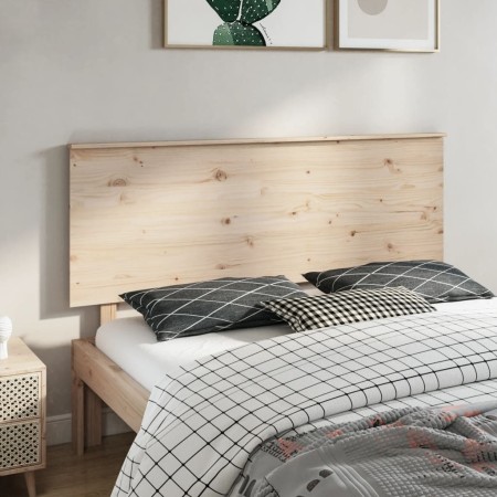 Bettkopfteil aus massivem Kiefernholz, 164 x 6 x 82,5 cm von , Kopf- und Fußteile - Ref: Foro24-819180, Preis: 61,19 €, Rabat...