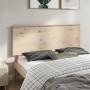 Solid pine wood bed headboard 164x6x82.5 cm by , Headboards and footboards - Ref: Foro24-819180, Price: 61,19 €, Discount: %